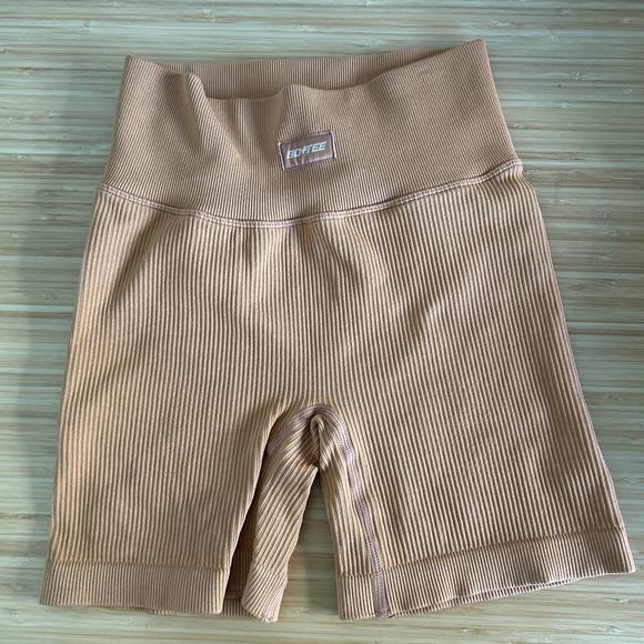 Bo + Tee Ribbed Biker Shorts Bundle Two Pairs Size XS - Picture 8 of 8